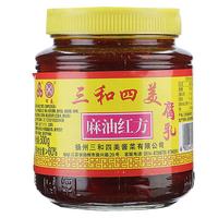 三和四美 麻油红方腐乳 500g