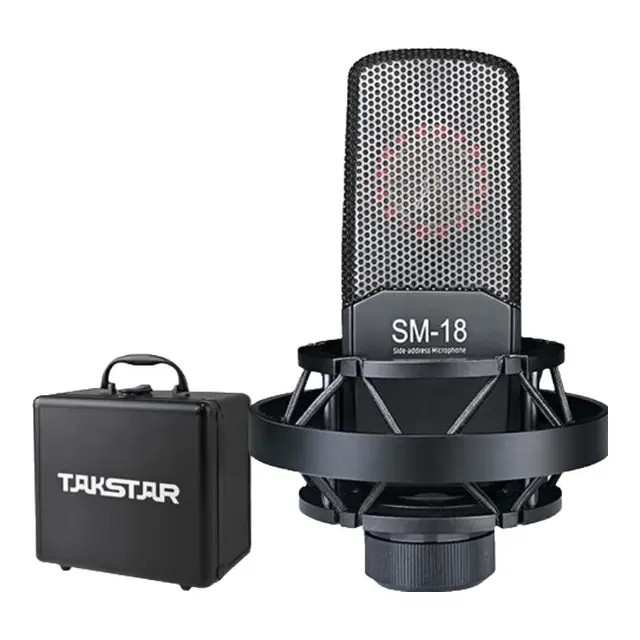 TAKSTAR 得胜 SM-18 录音麦克风 黑色