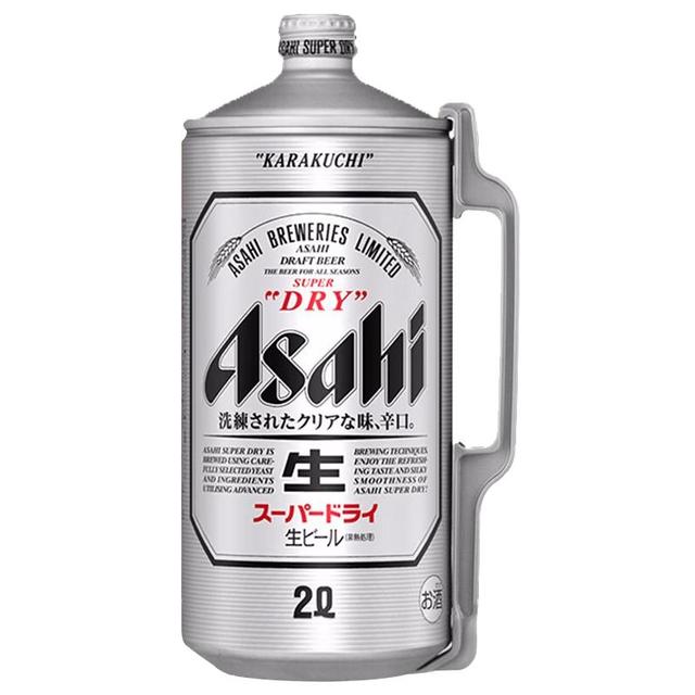 今日必买：朝日啤酒 超爽 辛口啤酒 2L