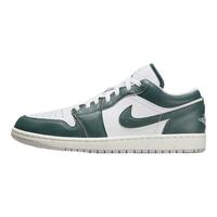 Jordan篮球鞋男子AJ1乔1JORDAN 1低帮运动鞋FQ7687-300绿白43