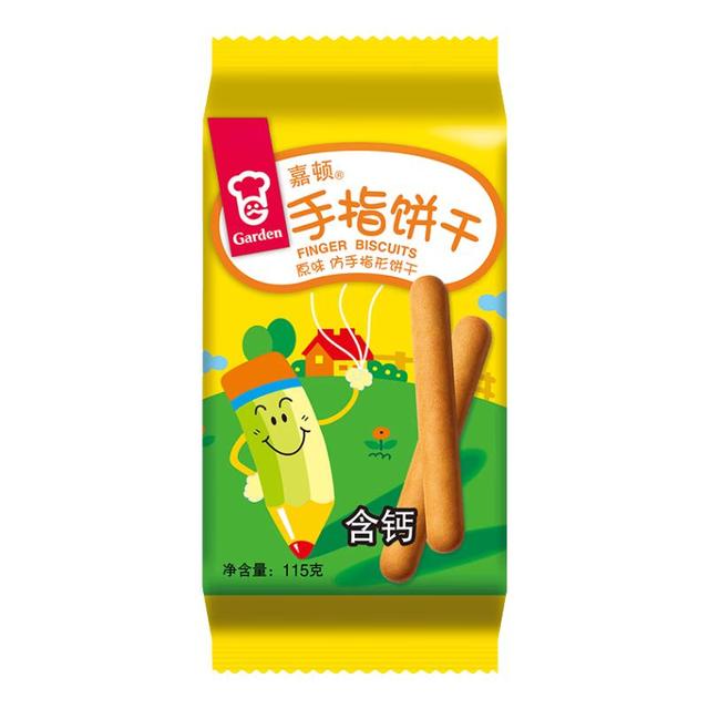嘉顿 手指饼干 原味 115g