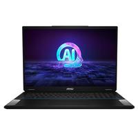 MSI 微星 绝影18 AI studio 2024款 18英寸 游戏本 黑色（Core Ultra9 185H、RTX 4080 12G、32GB、2TB SSD、4K、Mini LED、120Hz）