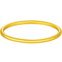 LUKFOOK JEWELLERY 六福珠宝 B01TBGR0027 女士素圈足金戒指 14号 1.2g