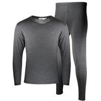 七匹狼 男士保暖内衣套装 98121 深灰色 XL