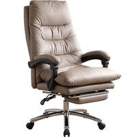 顾全（GUQUAN）老板椅家用办公椅久坐舒服电脑椅人体工学可躺午休电竞椅C533黑