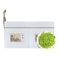 源聞白茶 安吉白茶2026年新上市茶叶原产地白茶简装礼盒装A4明前特级绿茶 特级100g