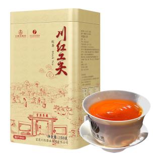 川红茶叶工夫红茶橘糖香型高山云雾茶办公自饮茶150g