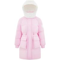 波司登(BOSIDENG)奥莱特价清仓冬季羽绒服女加厚脱卸帽收腰保暖百搭外套B30145426 草莓奶昔粉1645 M 165/88A