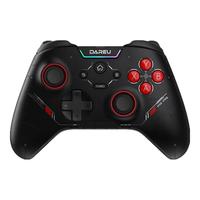 达尔优H100轻量化手柄类Xbox布局Steam 原神双人成行黑神话悟空地平线switch电脑云电视亲子游戏无线手柄 轻羽白（三模RGB）普通数据线