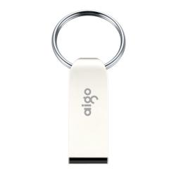 爱国者 U268 USB 2.0 U盘 银色 32GB USB-A
