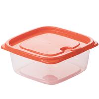 CHAHUA 茶花 000001 长方形保鲜盒 1.2L*2个 绿色