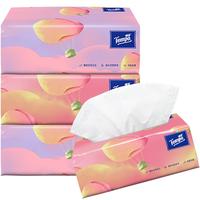 Tempo 得宝 浅桃系列 抽纸 4层*90抽*4包(195*160mm)