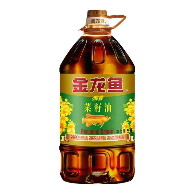 金龙鱼 醇香菜籽油 5L 桶装