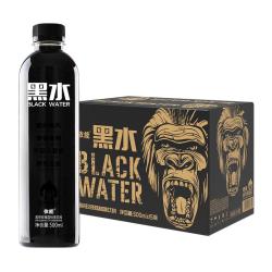 依能 黑水 玫瑰荔枝味饮料 个性饮品 500ml*15瓶 整箱装