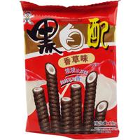 Want Want 旺旺 黑白配 油脂型夹心饼干 香草味 18g*20袋