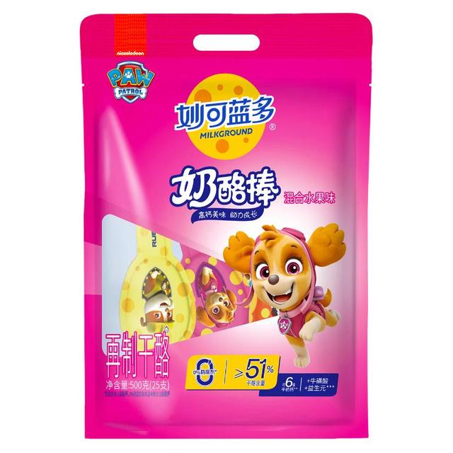 妙可蓝多 奶酪棒 混合水果味 500g