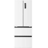 美菱 BCD-366WP9CX 双变频风冷无霜 368L 白色法式多门冰箱
