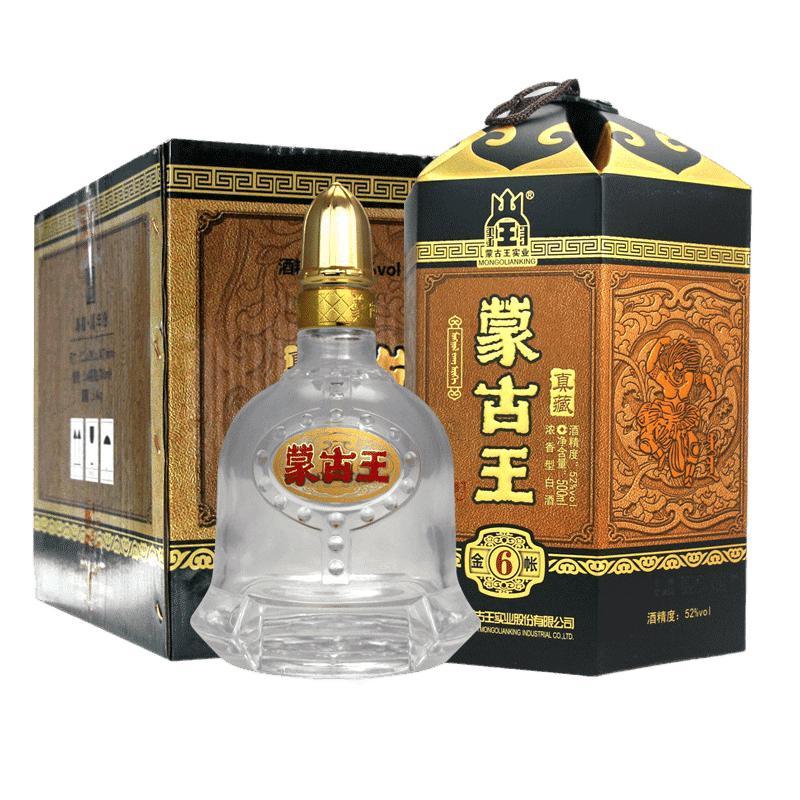 蒙古王モンゴリアンキング500ml 白酒 52度 新品未開封 蒙古王