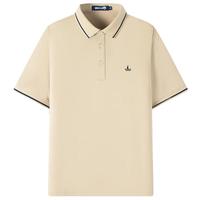 Navigare意大利小帆船男士POLO衫25春夏季接触凉感体恤衫舒适亲肤上衣男 古巴砂 XL