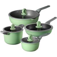 COOKER KING 炊大皇 竹青石系列 NG18ZQ 锅具4件套(铝合金)