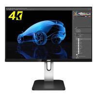 AOC U27P1U 27英寸 IPS 显示器(3840×2160、60Hz、99%sRGB）