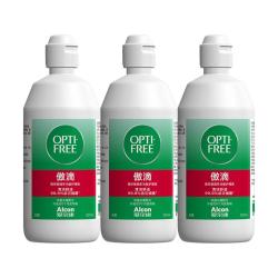 爱尔康 软镜护理液隐形眼镜355ml*3傲滴