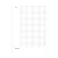 wilion 惠朗 7202 方格版 A5活页本 米黄 单本装