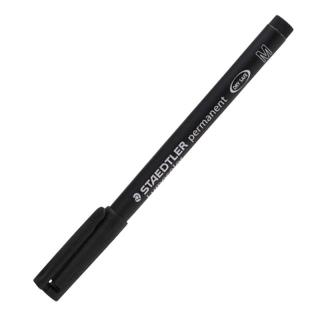 STAEDTLER 施德楼 M317-9 单头油性记号笔 黑色 1.0mm 单支装
