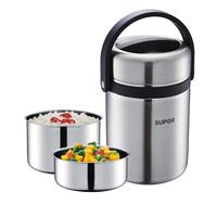 SUPOR 苏泊尔 高汤宝系列 KF15A1 不锈钢提锅 3层 1.5L