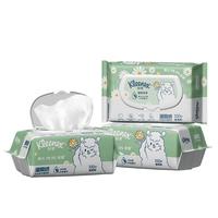 Kleenex/舒洁 植物双萃 湿厕纸 100抽*3包