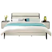 QuanU 全友 赫本系列 122701H 现代简约窄边床 180*200cm