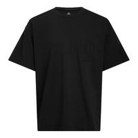 安德玛（UNDERARMOUR）春夏Pocket男女口袋运动休闲短袖T恤1389372 黑色001 L