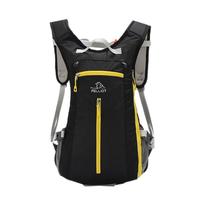 伯希和（Pelliot）双肩背包男女旅行登山骑行包耐磨运动户外大容量休闲书包 黑色 20L以下