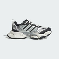 adidas 阿迪达斯 轻机甲鞋-赛博XLG RUNNER DELUXE厚底增高跑鞋阿迪达斯 黑色/灰色/银色/红色 40(245mm)