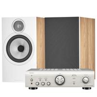 宝华韦健 Bowers&Wilkins606S3书架式音箱+天龙PMA600功放HIFI音响套装2.0无源高保真发烧级 五色可选