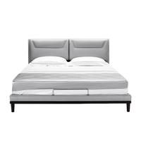  顾家家居 KUKA  PT7703B 简约实木床 原木色 180*200cm