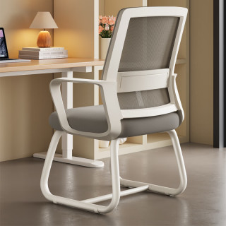 树浩 电脑椅办公椅 海绵款-黑框黑网