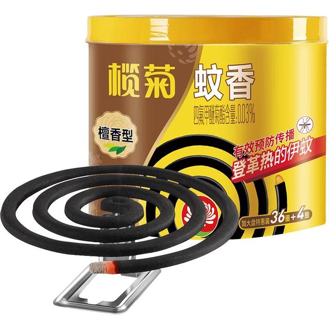 榄菊 蚊香盘 40圈 檀香型