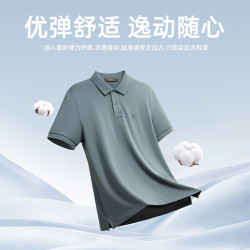 雅戈尔 微弹面料 男士POLO衫  L