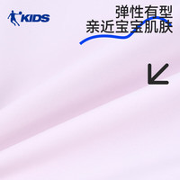 乔丹（QIAODAN）儿童泳衣运动分体中大童泳装速干专业女孩宝宝温泉游泳衣 紫色三件套（泳衣+泳帽+泳镜） 100 【8】