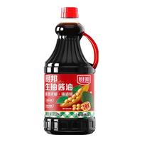厨邦 生抽酱油2.2kg酿造酱油炒菜家用提鲜红烧蒸鱼大瓶装 厨邦生抽酱油2.2kg*1