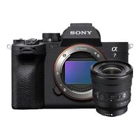 SONY 索尼 Alpha 7 IV 全画幅 微单相机 黑色 16-35mm F4全画幅广角变焦镜头