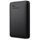 西部数据 Elements 新元素系列 2.5英寸Micro-B便携移动机械硬盘 2TB USB3.0 黑色 WDBUZG0020B