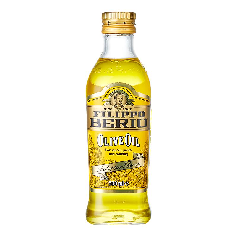 FILIPPO BERIO翡丽百瑞意大利精炼初榨混合橄榄油食用油炒菜煎炸烘焙高温500ML