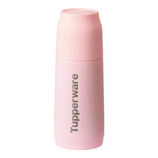 特百惠（Tupperware）真空保温杯370ML 男女儿童便携水杯子办公用可 柔糖粉 柔糖粉 370ml 入会享9.5折