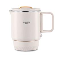 创维（Skyworth）便携式烧水壶折叠水壶304不锈钢内胆电热水壶便携旅行出差开水壶0.8L S220 0.8L 便携可折叠-304内胆