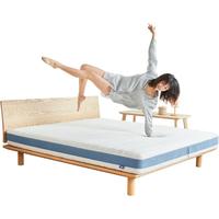 8H 深呼吸系列 M3 Pro 乳胶弹簧床垫 波尔多红 180*200*20cm