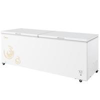 Midea 美的 719升 双顶开商用囤货大冰柜 五面制冷冷冻冷藏转换冷柜 卧式冰箱 BD/BC-719DKM(E)