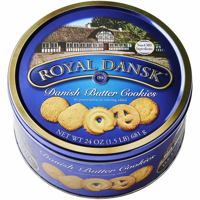 ROYAL DANSK 皇冠丹麦曲奇饼干 680g 黄油味