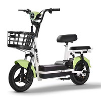 畅兴新国标可上牌电瓶车成人电动自行车48V锂电小型电瓶车男女代步车 绿色（新国标可上牌可提出） 裸车架子（铁架子）